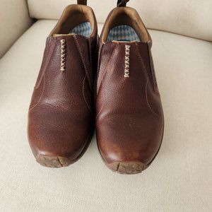 Merrell Men's Jungle Moc Crafted Leather Size 9M (Lightly worn-mostly inside)